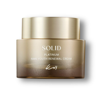Інтенсивний оновлюючий та ущільнюючий крем Solid Platinum NMN Youth Renewal Cream 50 мл KY027 фото