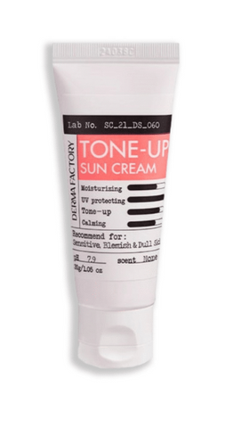 Сонцезахисний крем для проблемної шкіри Tone Up Sun Cream 30 г DF056 фото