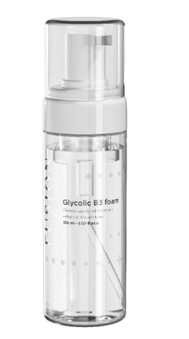 Освітлююча та оновлююча пінка для вмивання Fusion Meso Glycolic B3 Foam 150мл  FC019 фото
