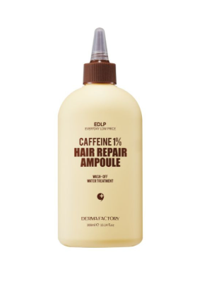 Відновлююча сироватка для волосся Caffeine 1% Hair Repair Ampoule 300 мл DF143 фото
