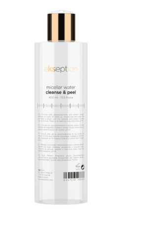 Відлущуюча міцелярна вода Ekseption Micellar Water Cleanse & Peel 400мл EC005 фото