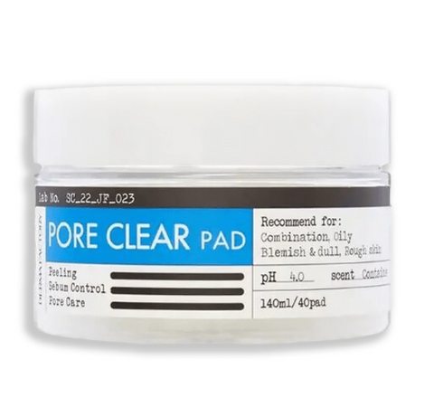 Кислотні педи для відлущення та очищення пор Pore Clear Pad 40шт DF085 фото