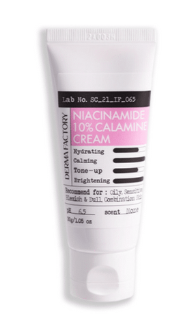 Протизапальний та себорегулюючий крем Niacinamide 10% Calamine Cream 30г DF078 фото