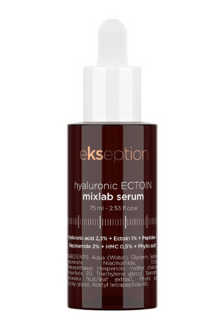 Процедурна антиеритематозна та судинозміцнююча сироватка Hyaluronic Ectoin Mixlab Serum 75 мл EC039 фото