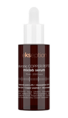 Процедурна сироватка для ліфтингу та омолодження Hyaluronic Сopper Peptide Mixlab Serum 75 мл  EC040 фото