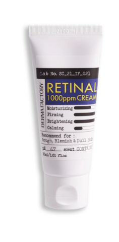Інтенсивний оновлюючий крем з 0.1% ліпосомального ретиналю Retinal 1000 ppm Cream 30мл DF065 фото